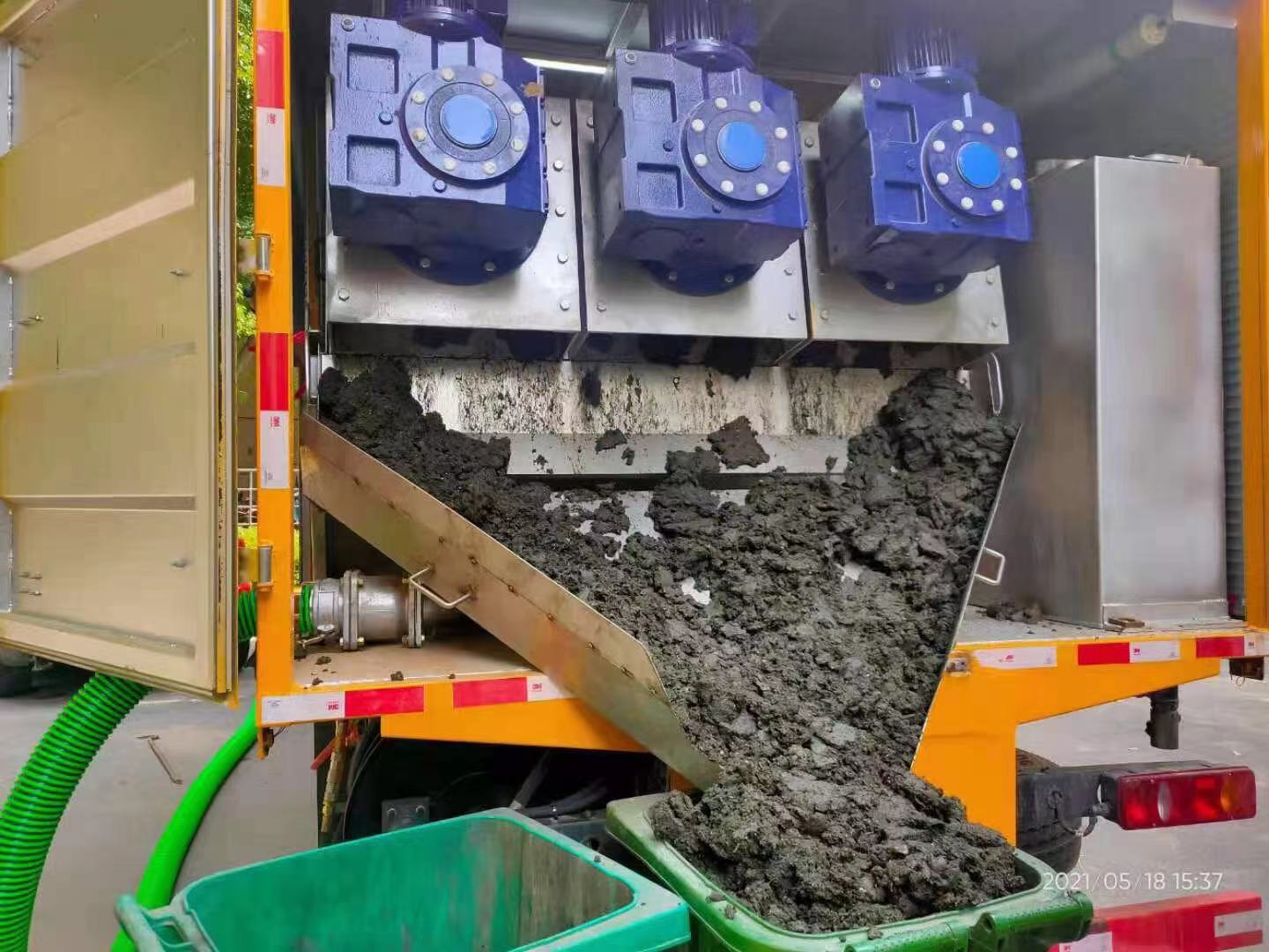 唐县化粪池清掏城市维护站-泥浆净化干湿分离处理